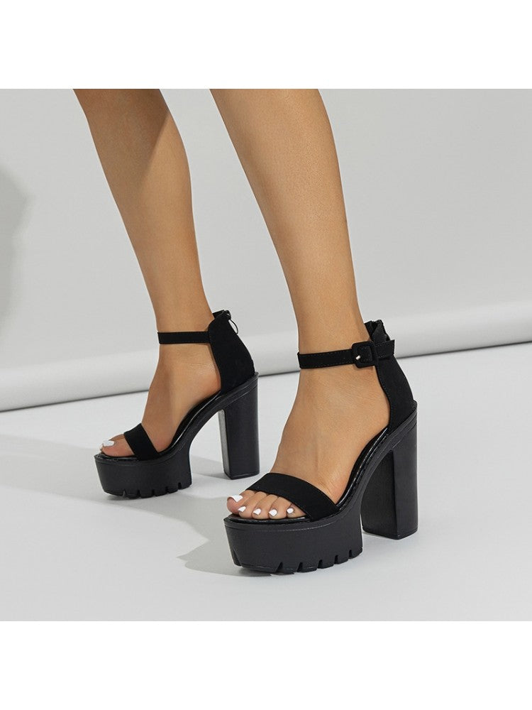 British Style Chunky Heels