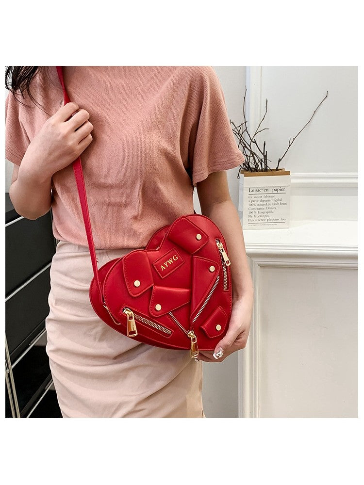 Heart Shaped Shoulder Bag